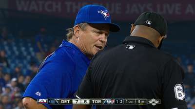 Gibbons receives ejection for arguing foul ball ruling