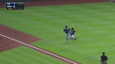 Hernandez solid for Rays, but homers costly