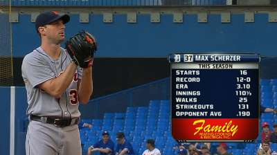 Scherzer to go for more history in Monday's finale
