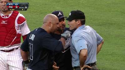Laird, Gonzalez ejected for arguing third-strike call
