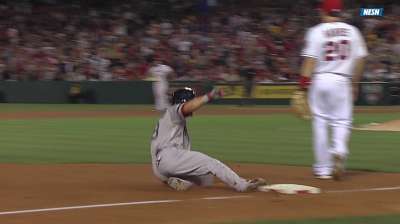 Victorino again sidelined with hamstring injury