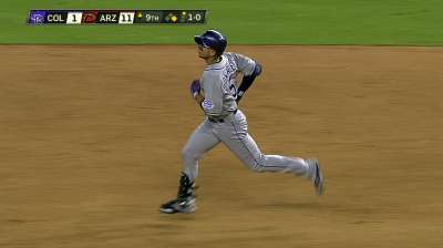 CarGo back in Rox lineup from finger sprain