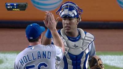 Holland tabbed to give Royals three All-Stars