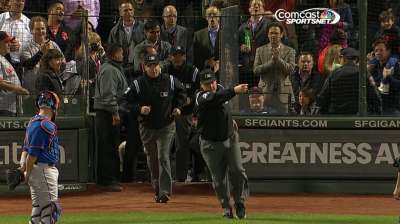 Bochy gives expanded replay thumbs-up