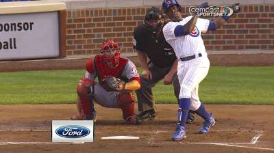 Cubs give emotional goodbye to veteran Soriano