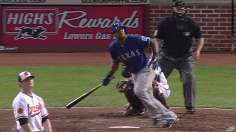 Two key blasts from Beltre vault Rangers past O's
