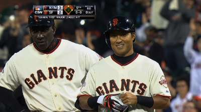 Tanaka a bright spot as Giants fall to Mets
