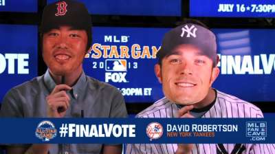 Yanks' Robertson remains second in Final Vote