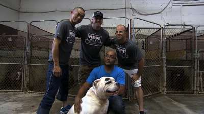 Yankees make animal shelter trip for HOPE Week