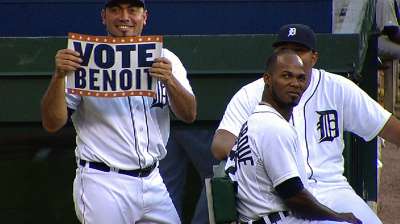 Benoit finishes third in All-Star Final Vote