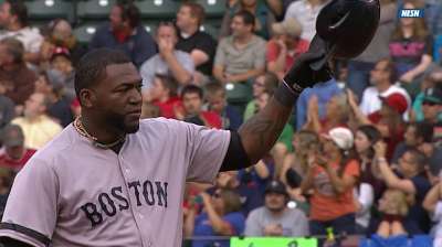 Ortiz fija récord de hits para un bateador designado