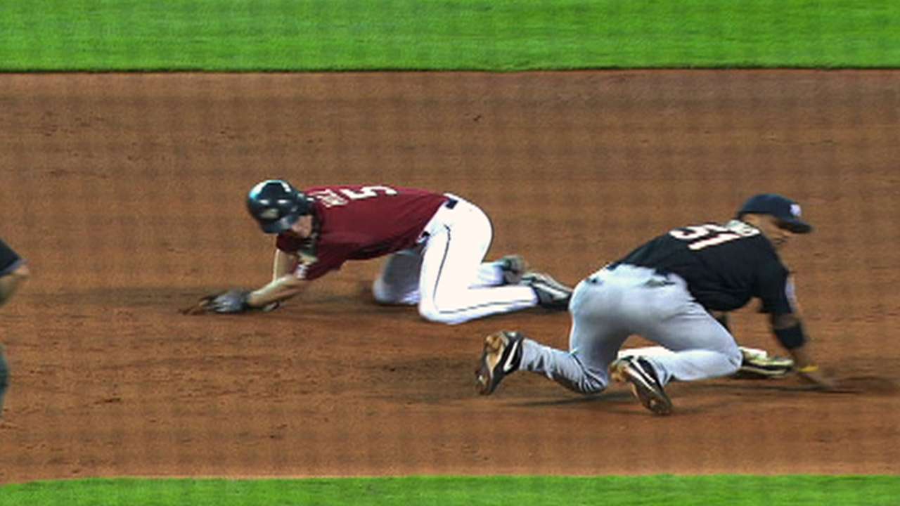 Hill's two-run double