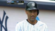 Jeter sparks Yanks, but exits with tight quad