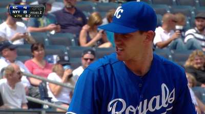 Joseph glad to get Royals debut under his belt