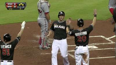 Ozuna continues to make an impact for Marlins