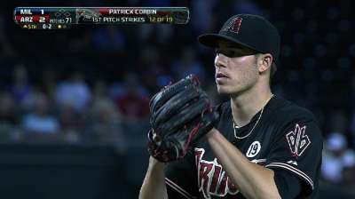 D-backs mindful of Corbin's innings count