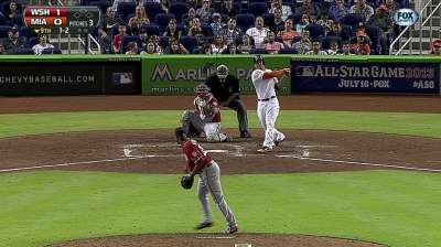Stanton continues to be a thorn for Nationals
