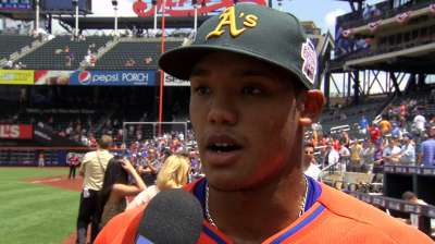 Russell, Ynoa represent A's in Futures Game