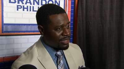 Phillips ecstatic to be joined by mates in New York