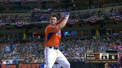 Harper showcases power in second-place Derby finish