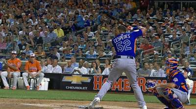 Yoenis outslugs Harper for Derby title