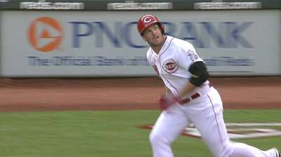 Starting fresh after injury, Heisey hot at plate