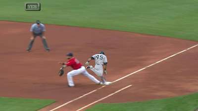 Almonte is latest Yankee to head to DL