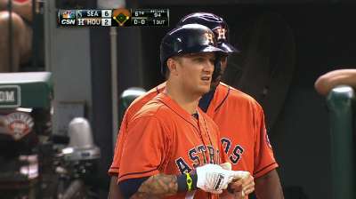 Barnes records eighth cycle in Astros history