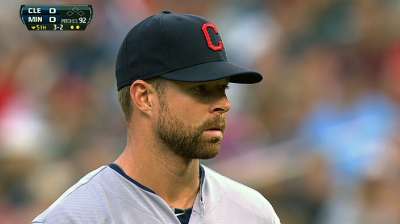 Kluber's emergence proving key to Tribe's success