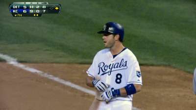 Moustakas warming up after cold start