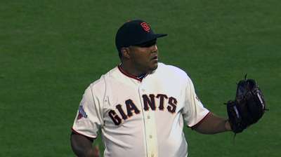 With Machi down to Triple-A, Moscoso gets new role