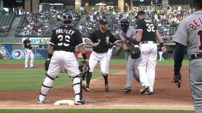Ventura ejected in top of first inning