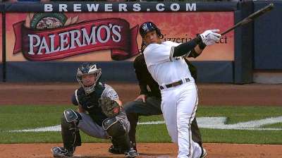 Gómez, Lohse impulsan a Cerveceros sobre Padres