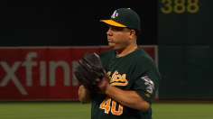 A's all-around efforts secure Colon's 14th win