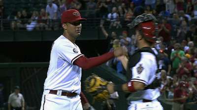 Delgado making strides in D-backs' rotation