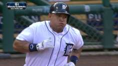 Scherzer gifted with 15th win in Miggy's return