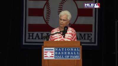 Cheek's wife accepts Frick Award with moving speech