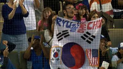 Choo-Ryu matchup a big draw for S. Korean population