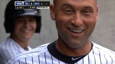 Jeter se hace notar en su regreso con los Yankees