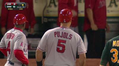Pujols lands on DL, rest of season in jeopardy