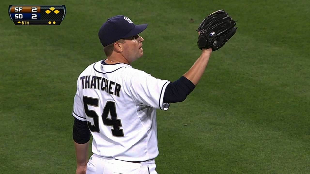 Thatcher not worrying about future with D-backs