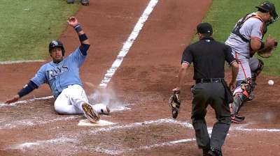 Rays superaron a Gigantes con ataque oportuno