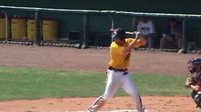 Reds prospect Winker has swing that sings