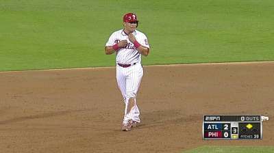 Ruiz has home run overturned by instant replay