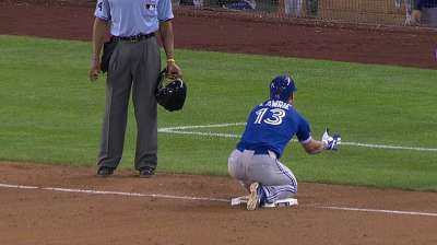 Lawrie happy with his approach at plate recently