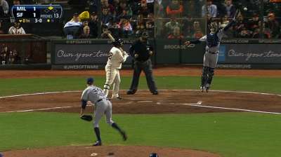 Axford's struggles continue with wild pitch