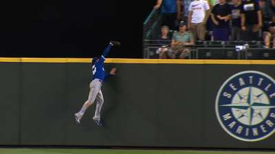 Rasmus recognized as Blue Jays' best defender