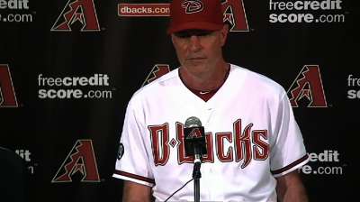 Gibson sticks with same lineup against Rays