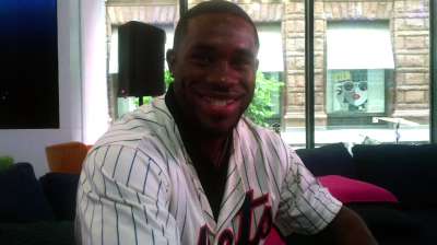 Fresh off big game, Mets' Young visits Fan Cave