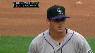 Manship called up to start in place of injured Chatwood